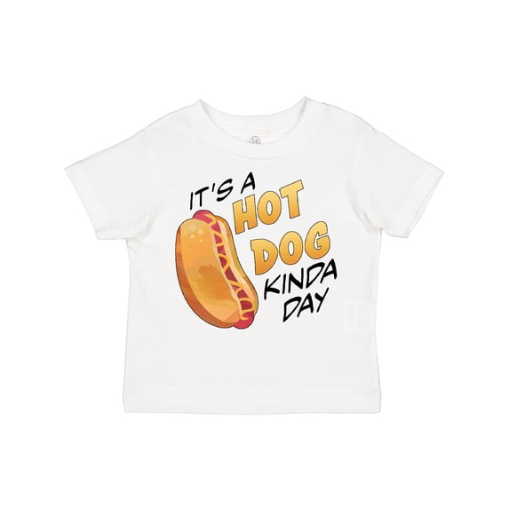 Inktastic It's a Hot Dog Kinda Day Boys or Girls Toddler T-Shirt