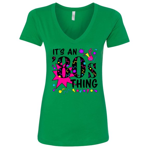 Inktastic It's an '80s Thing Women's V-Neck T-Shirt