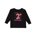 thumbnail image 1 of Inktastic It's my Second Birthday Boys or Girls Long Sleeve Toddler T-Shirt, 1 of 5