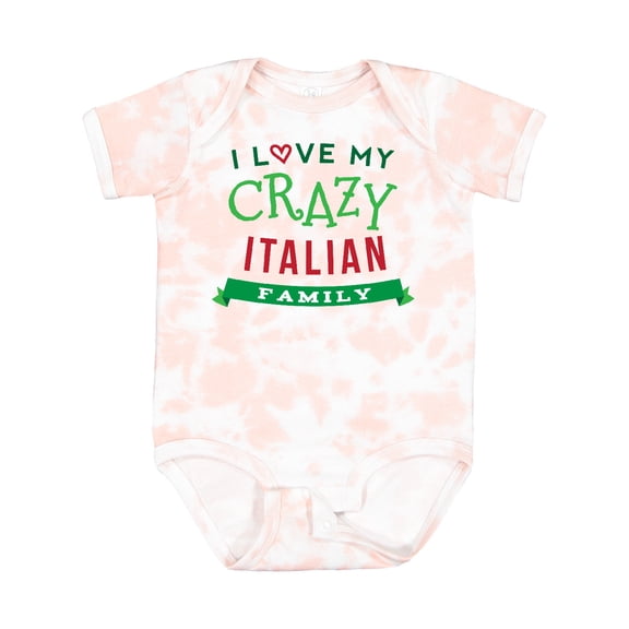 Inktastic Italian Family Heritage Boys or Girls Baby Bodysuit