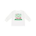 thumbnail image 1 of Inktastic Italian Family Heritage Boys or Girls Long Sleeve Toddler T-Shirt, 1 of 5