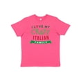 thumbnail image 1 of Inktastic Italian Family Heritage Youth T-Shirt, 1 of 5
