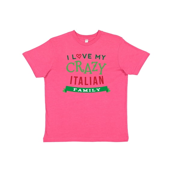 Inktastic Italian Family Heritage Youth T-Shirt