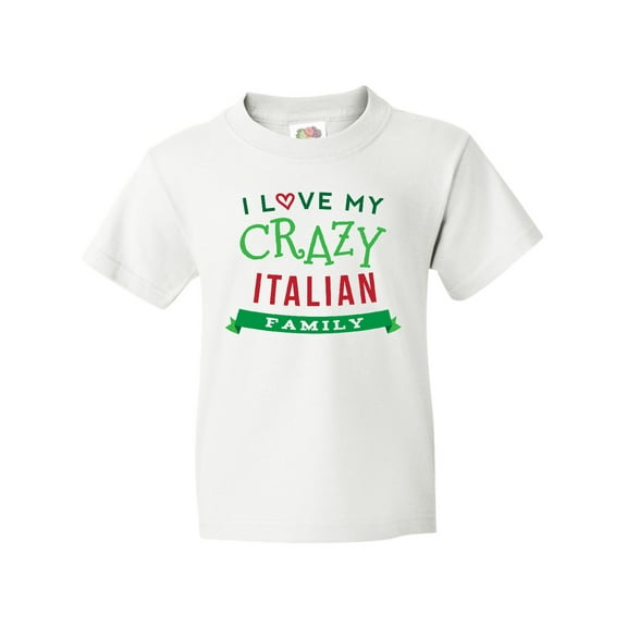 Inktastic Italian Family Heritage Youth T-Shirt