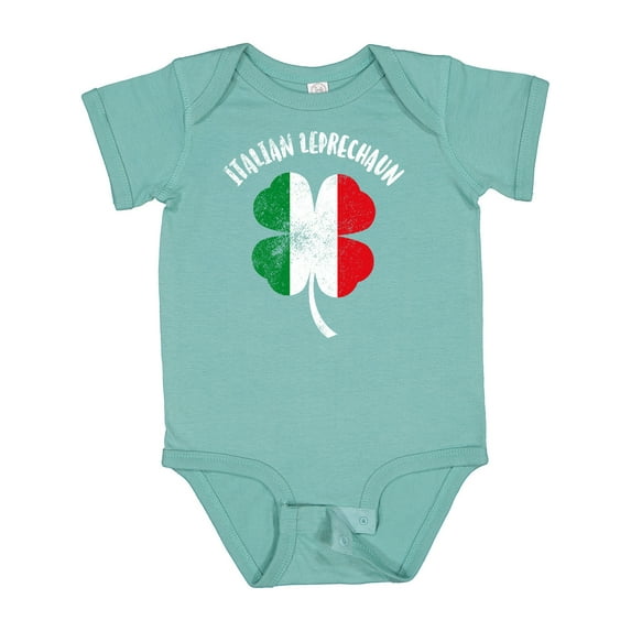 Inktastic Italian Leprechaun Boys or Girls Baby Bodysuit