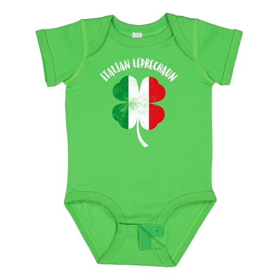 Inktastic Italian Leprechaun Boys or Girls Baby Bodysuit