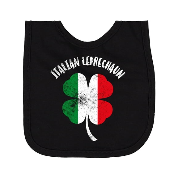Inktastic Italian Leprechaun Newborn Bib