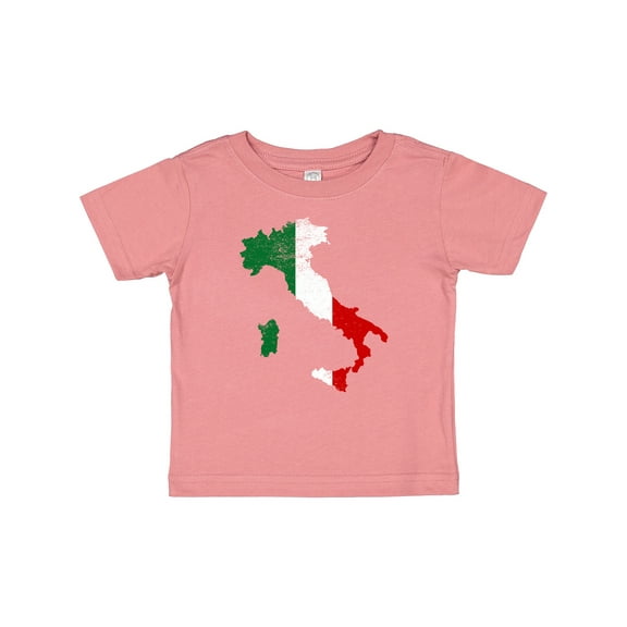 Inktastic Italian Map Flag Boys or Girls Baby T-Shirt