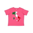 thumbnail image 1 of Inktastic Italian Map Flag Boys or Girls Toddler T-Shirt, 1 of 5