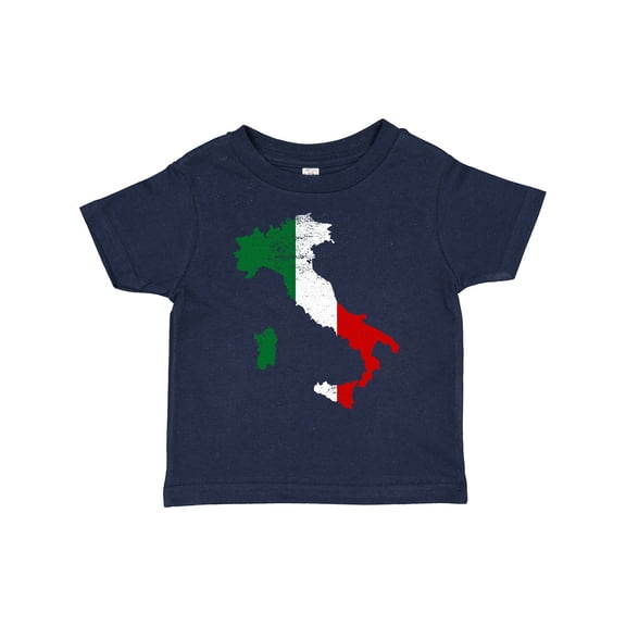 Inktastic Italian Map Flag Boys or Girls Toddler T-Shirt