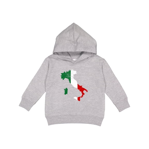 Inktastic Italian Map Flag Toddler Hoodie