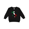 thumbnail image 1 of Inktastic Italian Map Flag Toddler Sweatshirt, 1 of 4