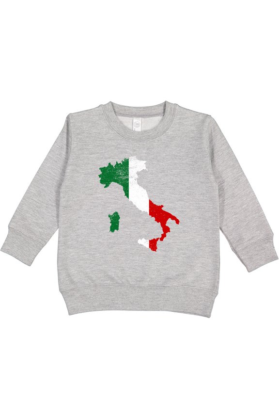 Italian Map Flag Toddler Sweatshirt