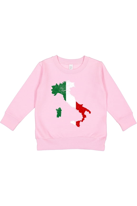Italian Map Flag Toddler Sweatshirt