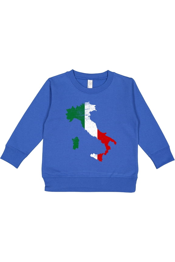 Italian Map Flag Toddler Sweatshirt