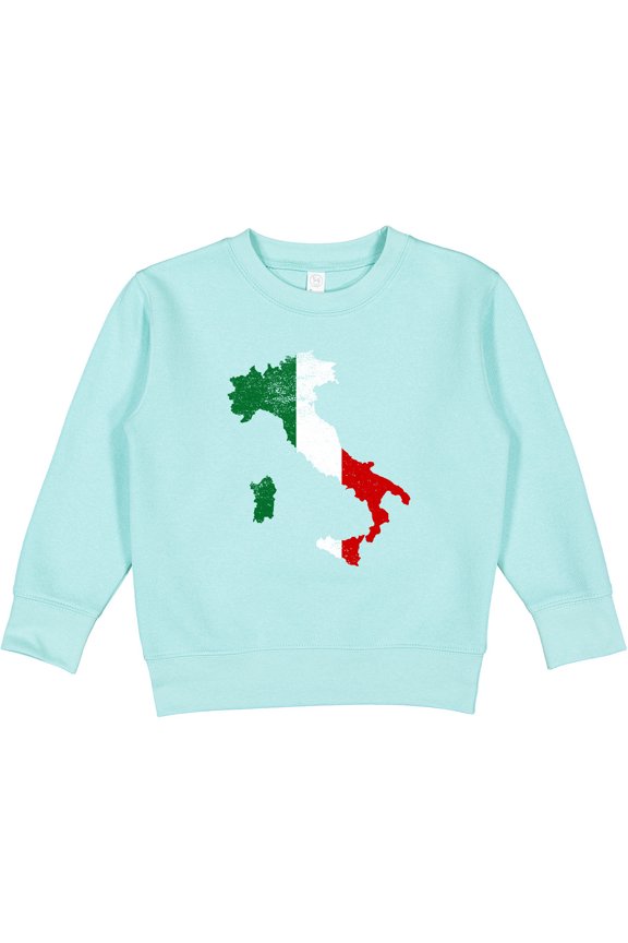 Italian Map Flag Toddler Sweatshirt