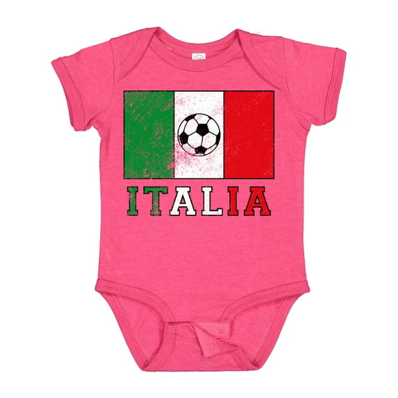 Inktastic Italian Soccer Boys or Girls Baby Bodysuit
