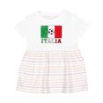 thumbnail image 1 of Inktastic Italian Soccer Girls Baby Dress, 1 of 5