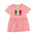 thumbnail image 1 of Inktastic Italian Soccer Girls Baby Dress, 1 of 5