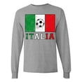 thumbnail image 1 of Inktastic Italian Soccer Long Sleeve T-Shirt, 1 of 5