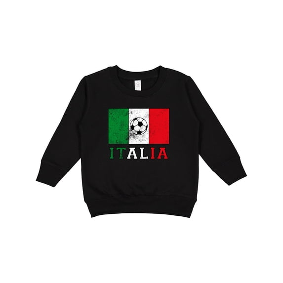 Inktastic Italian Soccer Toddler Sweatshirt