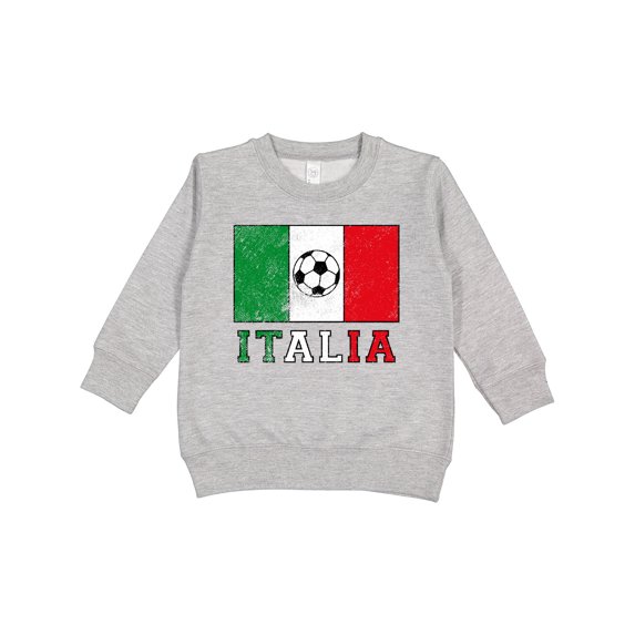Inktastic Italian Soccer Toddler Sweatshirt