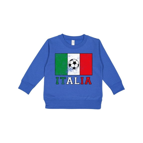 Inktastic Italian Soccer Toddler Sweatshirt