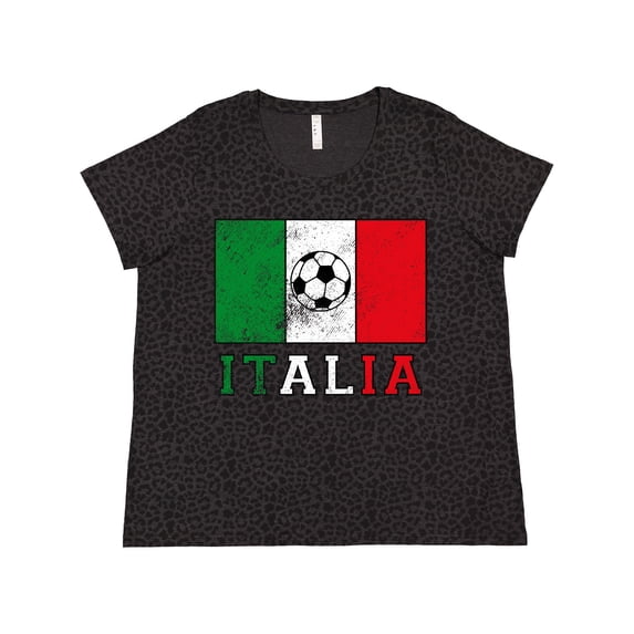 Inktastic Italian Soccer Women's Plus Size T-Shirt
