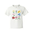 thumbnail image 1 of Inktastic Italian Wild Flower Chart Youth T-Shirt, 1 of 5