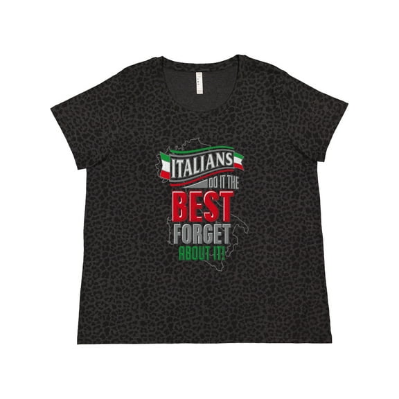 Inktastic Italians Do It Best Women's Plus Size T-Shirt