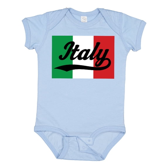 Inktastic Italy Flag Boys or Girls Baby Bodysuit