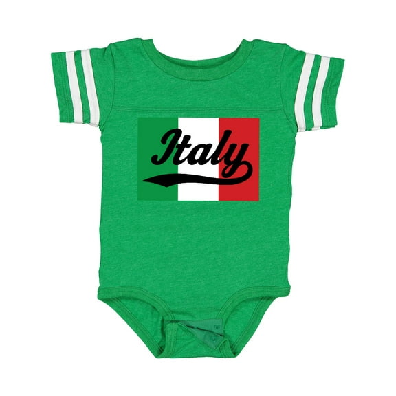 Inktastic Italy Flag Boys or Girls Baby Bodysuit