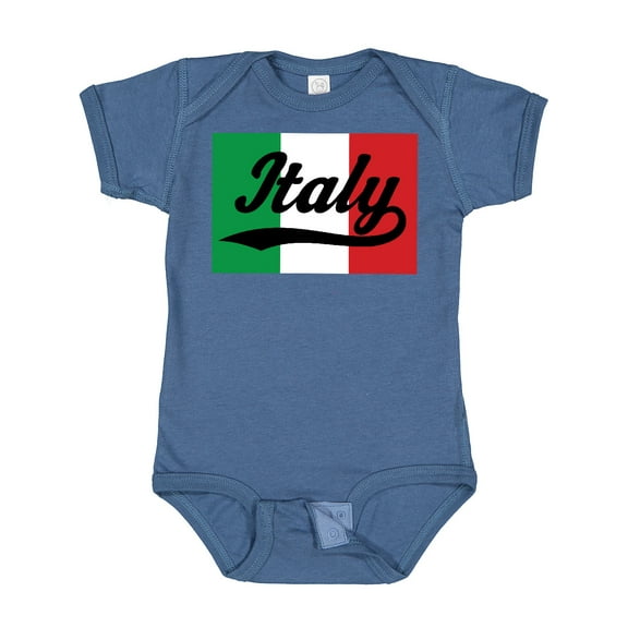 Inktastic Italy Flag Boys or Girls Baby Bodysuit