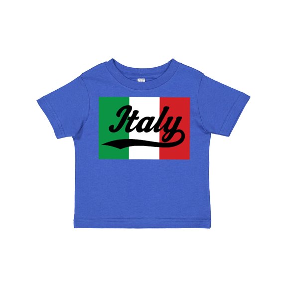 Inktastic Italy Flag Boys or Girls Toddler T-Shirt