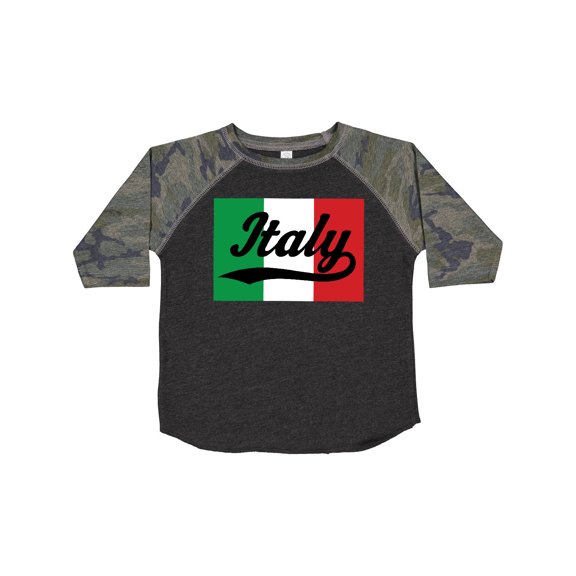 Inktastic Italy Flag Boys or Girls Toddler T-Shirt