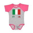 thumbnail image 1 of Inktastic Italy Flag & Italia Black Border Boys or Girls Baby Bodysuit, 1 of 5