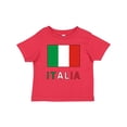 thumbnail image 1 of Inktastic Italy Flag & Italia Black Border Boys or Girls Baby T-Shirt, 1 of 5