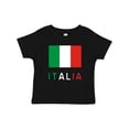 thumbnail image 1 of Inktastic Italy Flag & Italia Black Border Boys or Girls Baby T-Shirt, 1 of 5