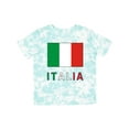 thumbnail image 1 of Inktastic Italy Flag & Italia Black Border Boys or Girls Toddler T-Shirt, 1 of 5