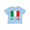 thumbnail image 1 of Inktastic Italy Flag & Italia Black Border Boys or Girls Toddler T-Shirt, 1 of 5