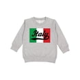 thumbnail image 1 of Inktastic Italy Flag Toddler Sweatshirt, 1 of 4