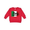 thumbnail image 1 of Inktastic Italy Flag Toddler Sweatshirt, 1 of 4
