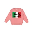 thumbnail image 1 of Inktastic Italy Flag Toddler Sweatshirt, 1 of 4