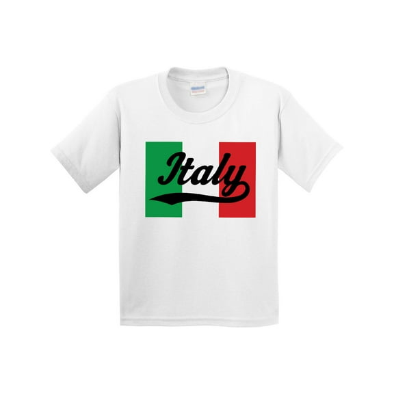 Inktastic Italy Flag Youth T-Shirt