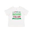 thumbnail image 1 of Inktastic Italy Love my Awesome Italian Family Boys or Girls Baby T-Shirt, 1 of 5
