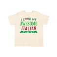 thumbnail image 1 of Inktastic Italy Love my Awesome Italian Family Boys or Girls Toddler T-Shirt, 1 of 5