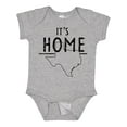 thumbnail image 1 of Inktastic Its Home- State of Texas Outline Distressed Text Boys or Girls Baby Bodysuit, 1 of 5