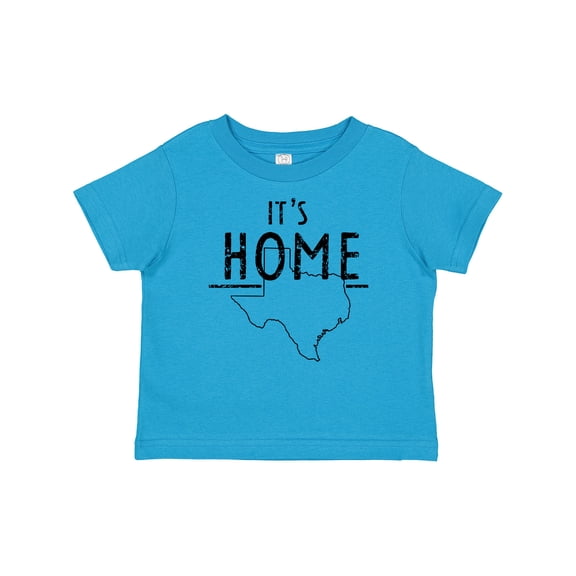 Inktastic Its Home- State of Texas Outline Distressed Text Boys or Girls Baby T-Shirt