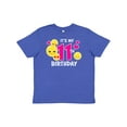 thumbnail image 1 of Inktastic Its My 11th Birthday with Smiling Emoticons Youth T-Shirt, 1 of 5