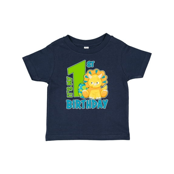 Inktastic Its My 1st Birthday with Dinosaur Boys or Girls Baby T-Shirt